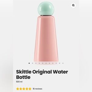 Skittle Original Water Bottle - Pastel Pink 500ml/17oz